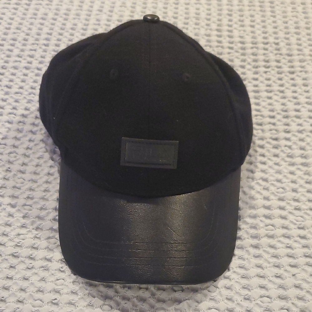 Fila Black Baseball Cap